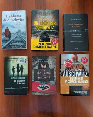 Auschwitz e Shoah – Lotto 6 libri usati