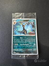 Umbreon ossidiana infuocata sealed stamped pokemon