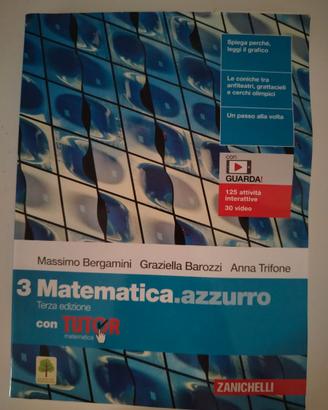 Matematica azzurro isbn 9788808930552