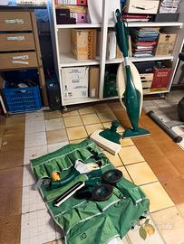 Vorwerk Folletto VK130 + battitappeto e accessori