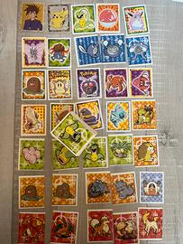 Pokemon stickers blocco anni 1990-2000