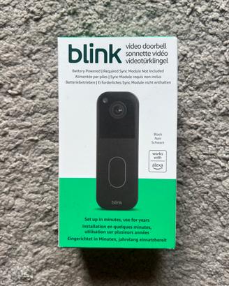 Videocitofono BLINK DOORBELL + Sync Module incluso