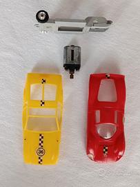 Poly Spain Mangusta + Ferrari P3 Slot Car 1/32 