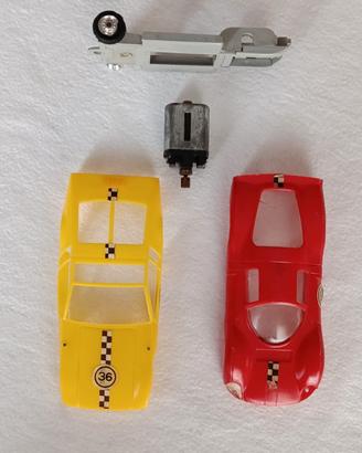 Poly Spain Mangusta + Ferrari P3 Slot Car 1/32 