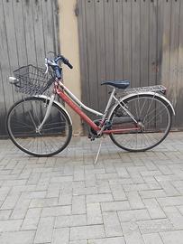 Bici doppio cambio con cestino