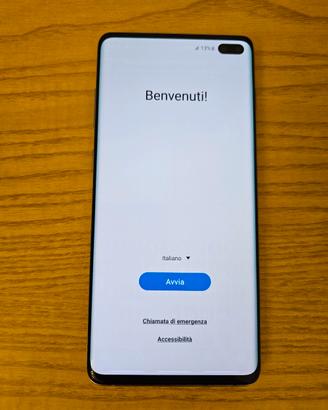 SAMSUNG Galaxy S10+ 128GB Prism White
