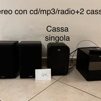 STEREO + N.3 CASSE AUDIO