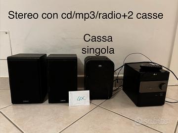 STEREO + N.3 CASSE AUDIO
