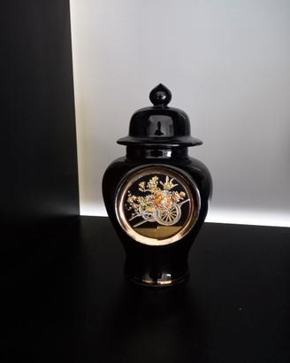 Vaso vintage The Art of Chokin bordato in oro 24k