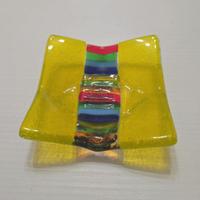 PIATTINO/POSACENERE IN VETRO FUSO