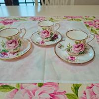 3 tazzine da caffè Royal Albert