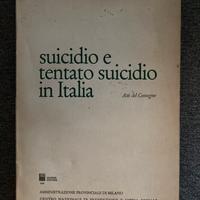 Libro Suicidio e tentato suicidio in Italia