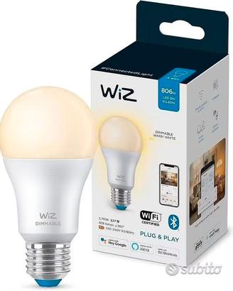 BUNDLE - 8 x WiZ Lampadina Smart + 1x N