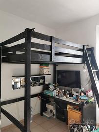 Struttura per letto a soppalco