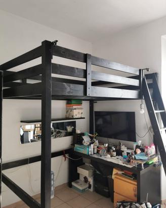 Struttura per letto a soppalco