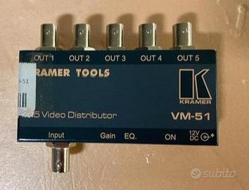 Kramer VM-51 1x5 Video Distribution Amplifier with