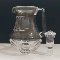 Servizio Bicchieri cristallo + Brocca + tappo