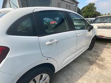 FIANCATA DESTRA PEUGEOT 208 2013 PER RICAMBI