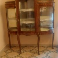 vetrina antica stile napoleone da restaurare