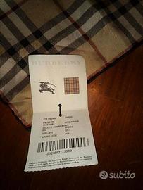 Foulard Burberry nuovo seta originale fazzoletto
