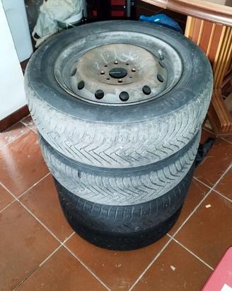 4 Cerchi Fiat  5,5x14 Pollici ET43 4x98 per L