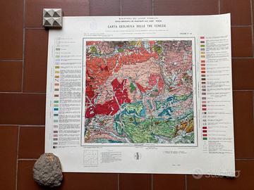 Carta Geologica Feltre 1943