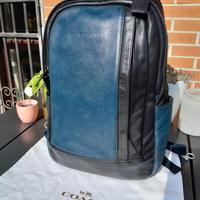 Zaino Coach blu e nero