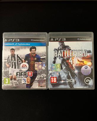 Battlefield 4 + FIFA 13 – PS3 completi di manuale