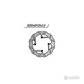 Disco freno a margherita anteriore husqvarna