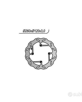 Disco freno a margherita anteriore husqvarna