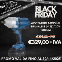 Avvitatore ad impulsi brushless da 1/2” 20V 1500NM