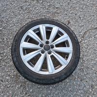 4 cerchioni in lega da 16 + 2 gomme 4 stagioni  