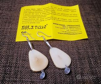 Orecchini Artigianali Solstizio Milano Argento 925