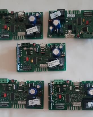 5 ricambi schede Sommer automazione cancelli