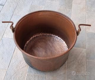 Pentolone  antico in rame 