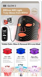 Maschera Led INiA Glow 2 Nuova Sigillata