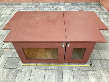 box doppio per trasporto cani in auto