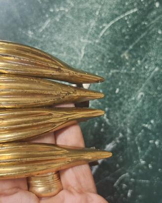 maniglie per mobili vintage in ottone 