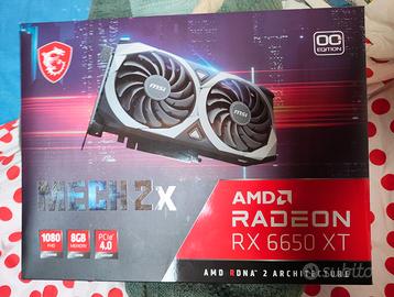 AMD Radeon Rx 6650 XT 8GB