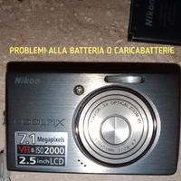 Macc. fotografica Seminuova • Problemi Batteria o 