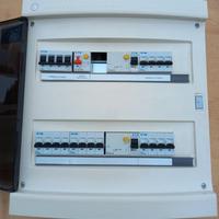 Quadro elettrico + differenziali e magnetotermici