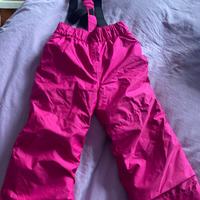 Pantaloni sci bambina