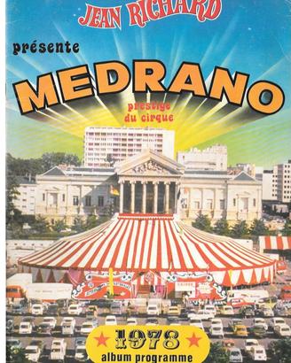 Circo MEDRANO J.Richard 1978 programma originale