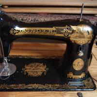 Singer 15K d'epoca (1924) - Decalcomanie Sfinge -
