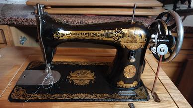 Singer 15K d'epoca (1924) - Decalcomanie Sfinge -