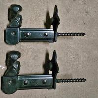 2 Fermapersiane regolabile con testa a omino e par