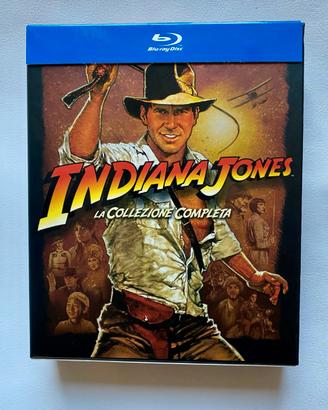 INDIANA JONES LA COLLEZIONE COMPLETA BLU RAY NUOVO