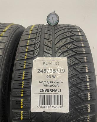 245 35 r19 93w 2 gomme kumho invernali