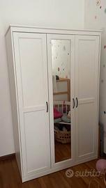 armadio Ikea tre ante 120x60x191