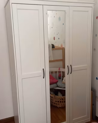 armadio Ikea tre ante 120x60x191